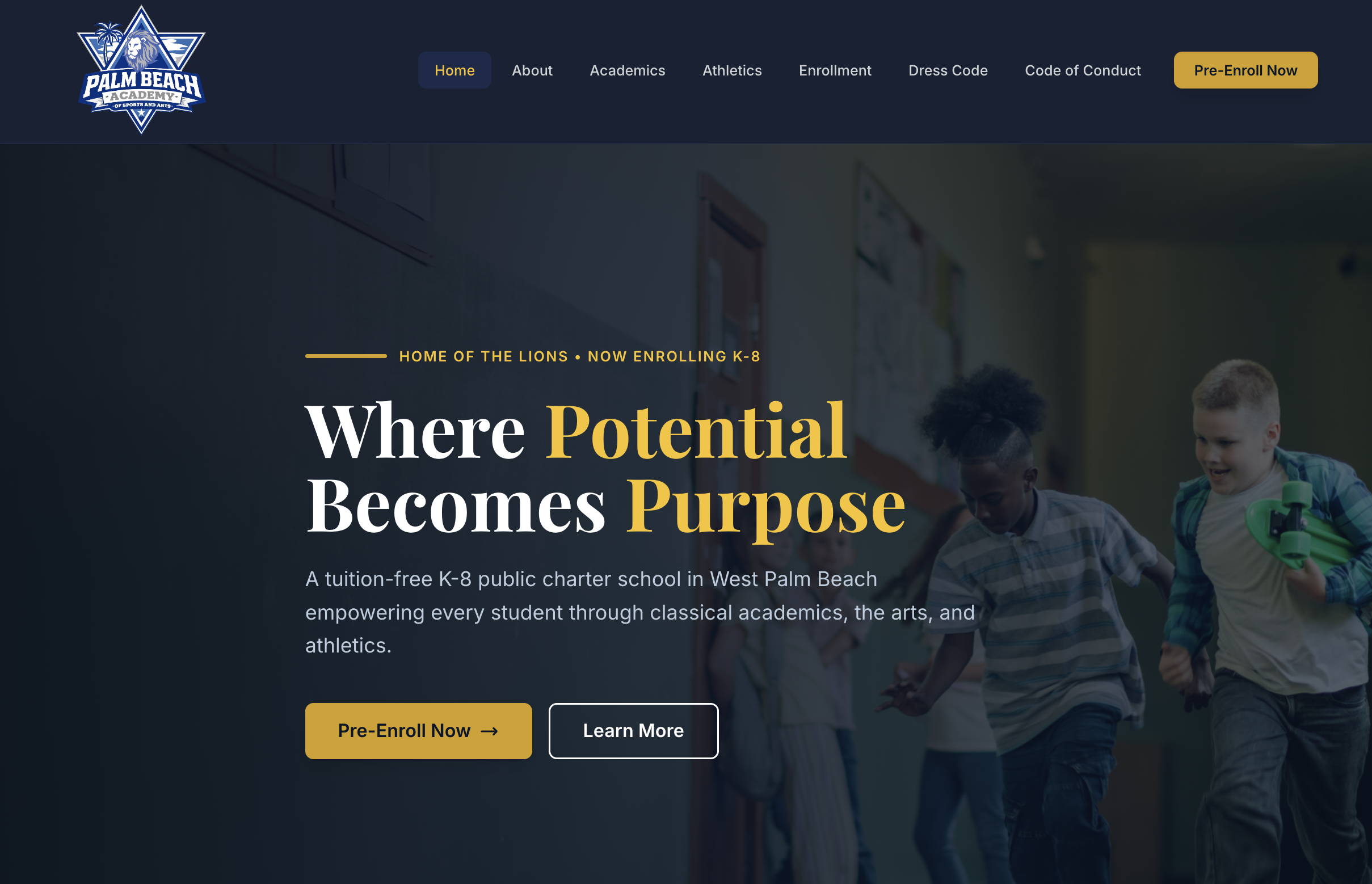 PBASA.org website preview